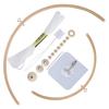 Wind Chime Kit DIY Handcraft Chimes Bells Wood Baby Crib Mobile Wind Chime Pendant