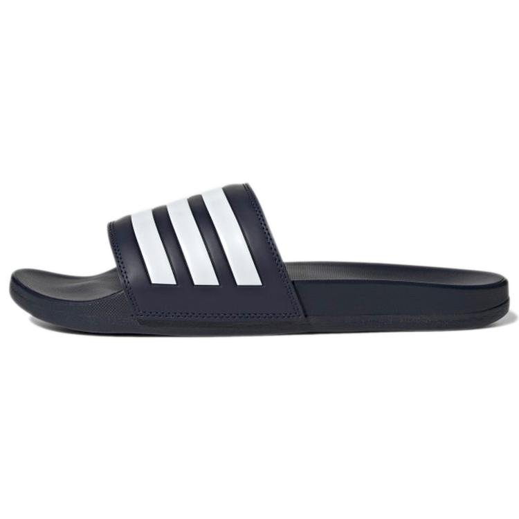 

new Adidas Adilette Comfort Slides Legend Ink Cloud White 38