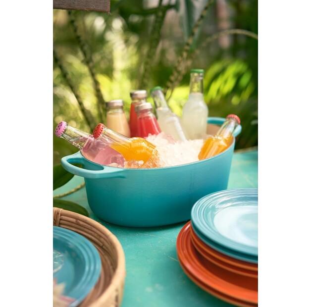 Жаровня Le Creuset Signature овальная 31 см Caribbean (21178311702430)