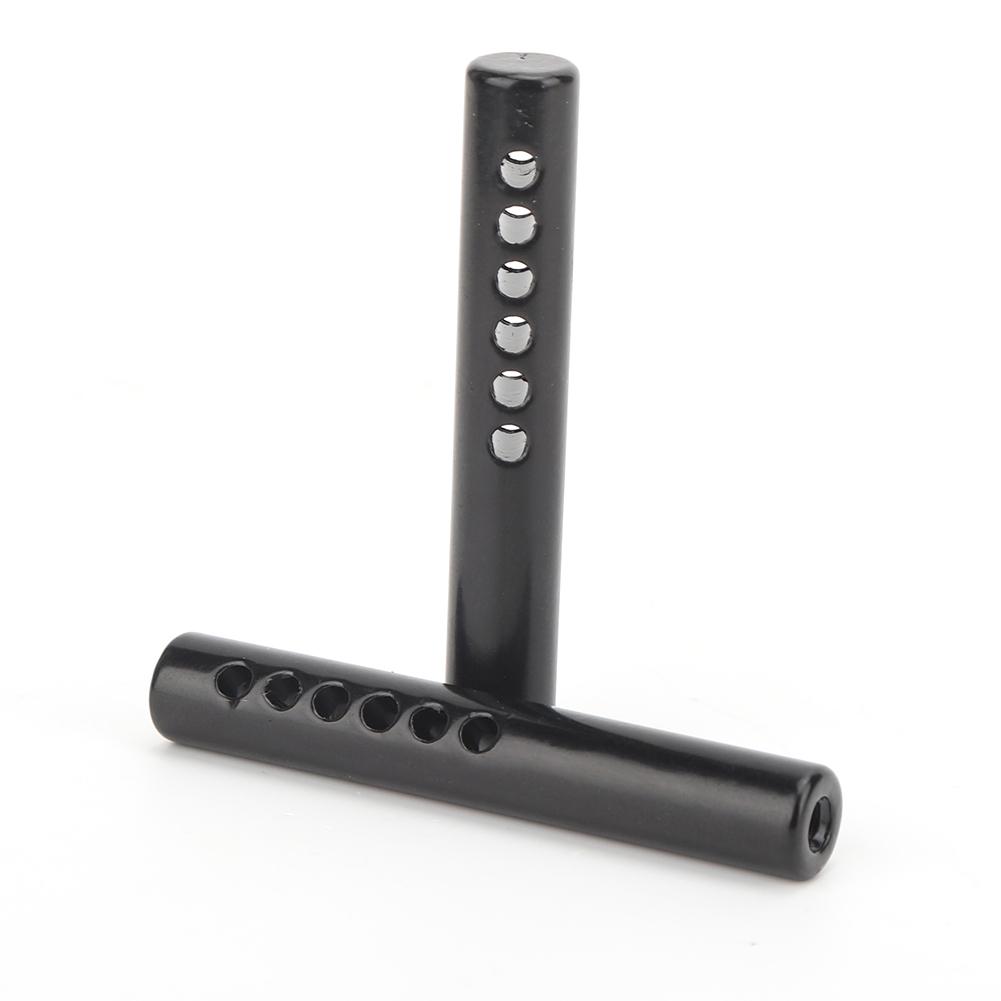 2Pcs Metal Front Back Bumper Mount Holder Support Frame Cylindrical for Axial SCX 110 RC Car