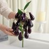 Realistic Artificial Lemon Branches Plastic Fruit Props DIY Fake Strawberry  Vase Decoration