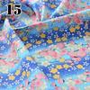 50/100/200cm Japanischer Kimono Cheongsam Bronzefarbener Druckstoff Kirschblüten Nähbaumwollstoff DIY Tasche Patchwork Zubehör