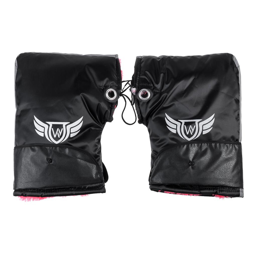 Oxford Courier Motorcycle Handlebar Muffs – Thermal Waterproof – Black (OX392)