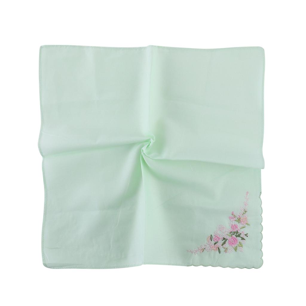 Embroidery Sweat Absorbent Pocket Handkerchief for Wedding Party Activities Soft and Absorbent Pocket Towel