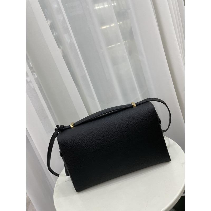 New retro leather cowhide box bag lunch box bag casual large capacity portable shoulder women's bag