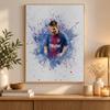 Sada pro diamantové malování Lionel Messi 5D plný vrták DIY diamantová mozaika Nástěnná malba Domácí dekorace