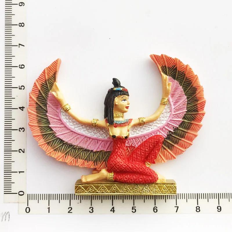 Egyptian Goddess Isis Fridge Magnets Home Decoration Egypt Travelling Souvenirs Wedding Birthday ChildrenGifts Magnetic Stickers