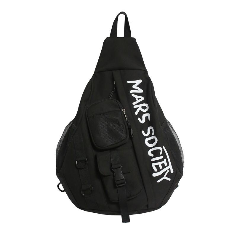 Shoulder Bag Men's Messenger Shoulder Bag Sports Travel Large Capacity Backpack Female Students Crossbody Chest Casual Bag Bolso