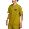 Nike T Shirts Men's Olive Crew Neck Moderate Straight Fit FB8123-390
