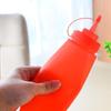Food Grade PE Squeeze Bottle for Seasoning, Honey, or Ketchup - Pointed Mouth for Easy Use