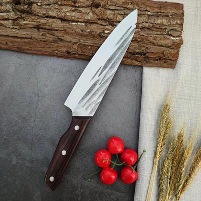 Handgemaakt Keuken Koksmes Roestvrij Staal Sushi Sashimi Messen Vlees Hakmes Groenten Koken Snijgereedschap