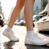 YUEDGE Athletic Cushioned Quarter for Casual Ankle Sizes 5 Pairs Women's Socks, Socks, Sweat-Wicking, Odor-Resistant, Cotton, School, Commuting,