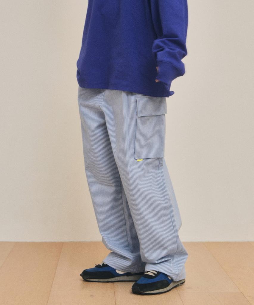 Mark Gonzales Relaxed Cargo Pant - L/Blue
