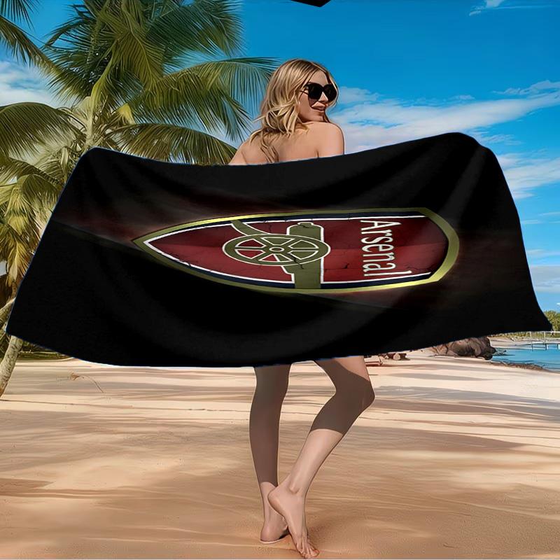 Arsenal Celebration Moment Beach Towel Microfiber Beach Towel, Lightweight and Quick-Dry, for Summer Travel, Swimming Pool Fan Birthday Gift