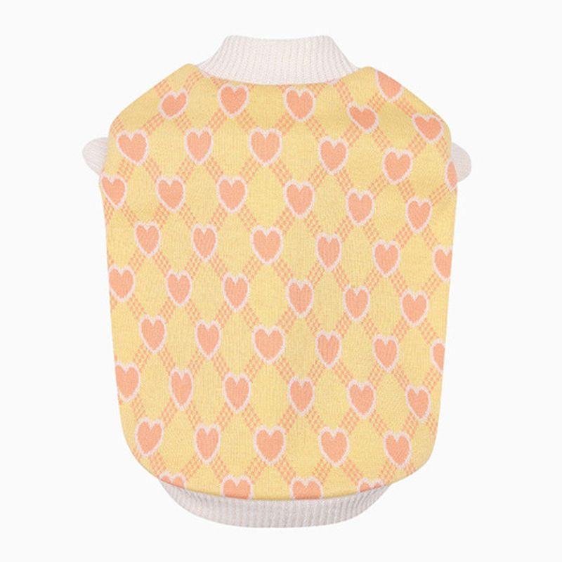 MIMINKO Heart JQD V-Neck Vest [DW3AT0050]