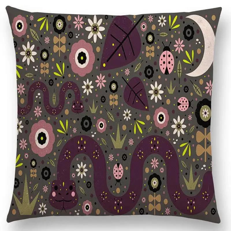 Neueste Niedliche Cartoon-TiereKissenbezug Fuchs Flamingo Katze Schwan Vogel Narwal Kissenbezug Design Verfügbar