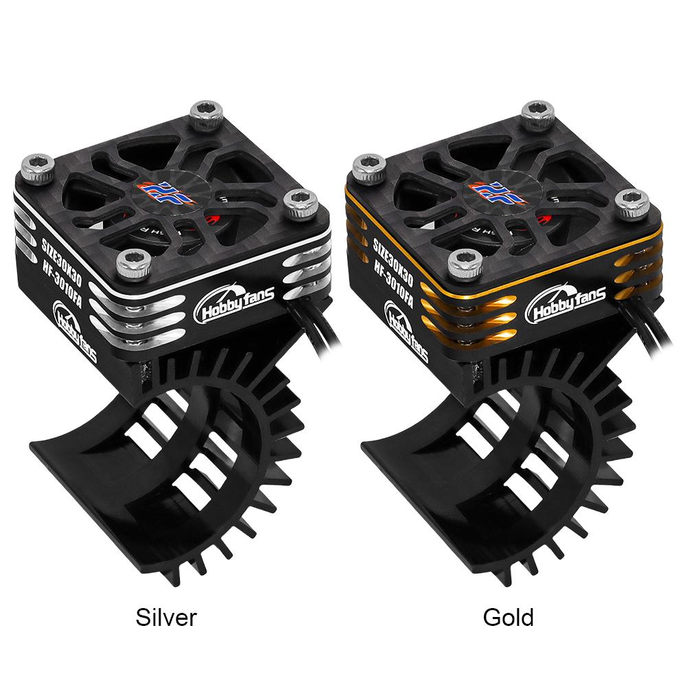 

Радіатор двигуна RC з металевим вентилятором для безщіткового двигуна 2838 2858 2845 Silver