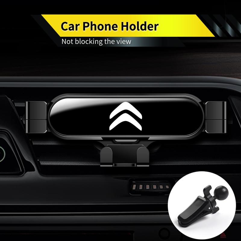 Auto Handyhalterung Halterung Schwerkraft Handy Halterung Mit Haken Zubehör Für Citroen C4 C3 C5 C1 C2 Berlingo Celysee Cactus Picasso