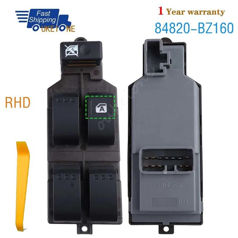 84820-BZ160 For Perodua Myvi Axia Icon Viva Alza Front Right Electric Power Window Switch Lifter Control Regulator Button Parts