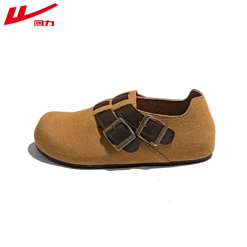 

Warrior Женские одинарные туфли Birkenstocks, универсальные повседневные туфли на плоской подошве 35