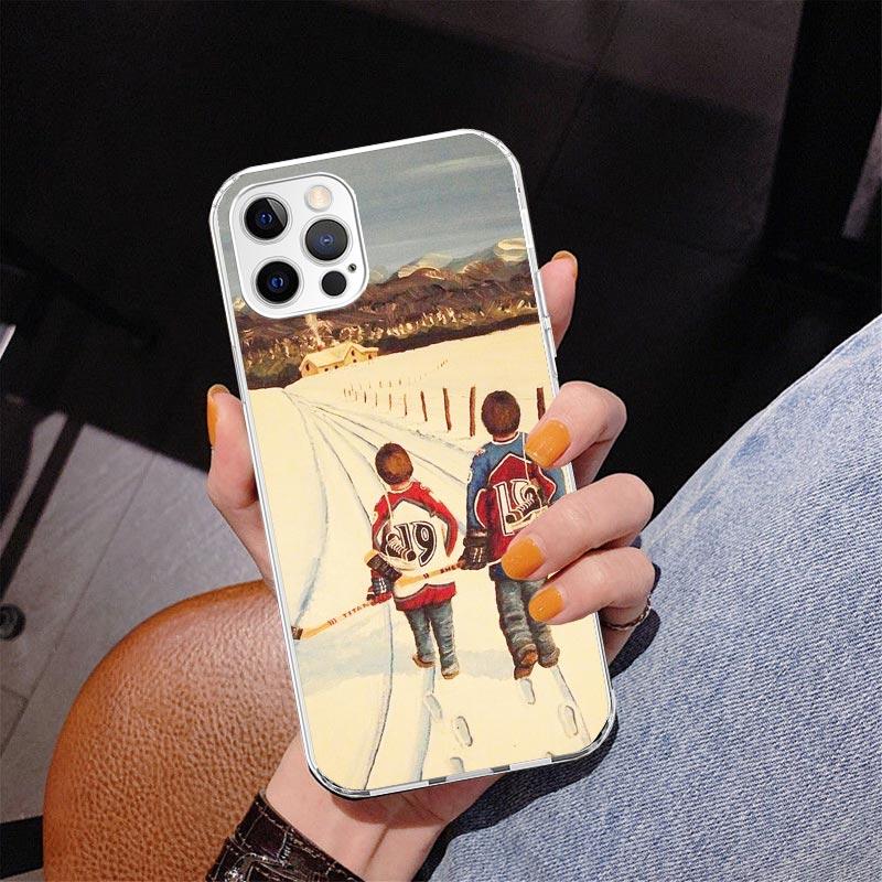 Ice Hockey Rink Sport Phone Case For iPhone 17 Air 16 Pro Max 16E 15 + 14 Plus 11 12 13 Mini 7 8 SE Gift Print Cover Fundas 17 A