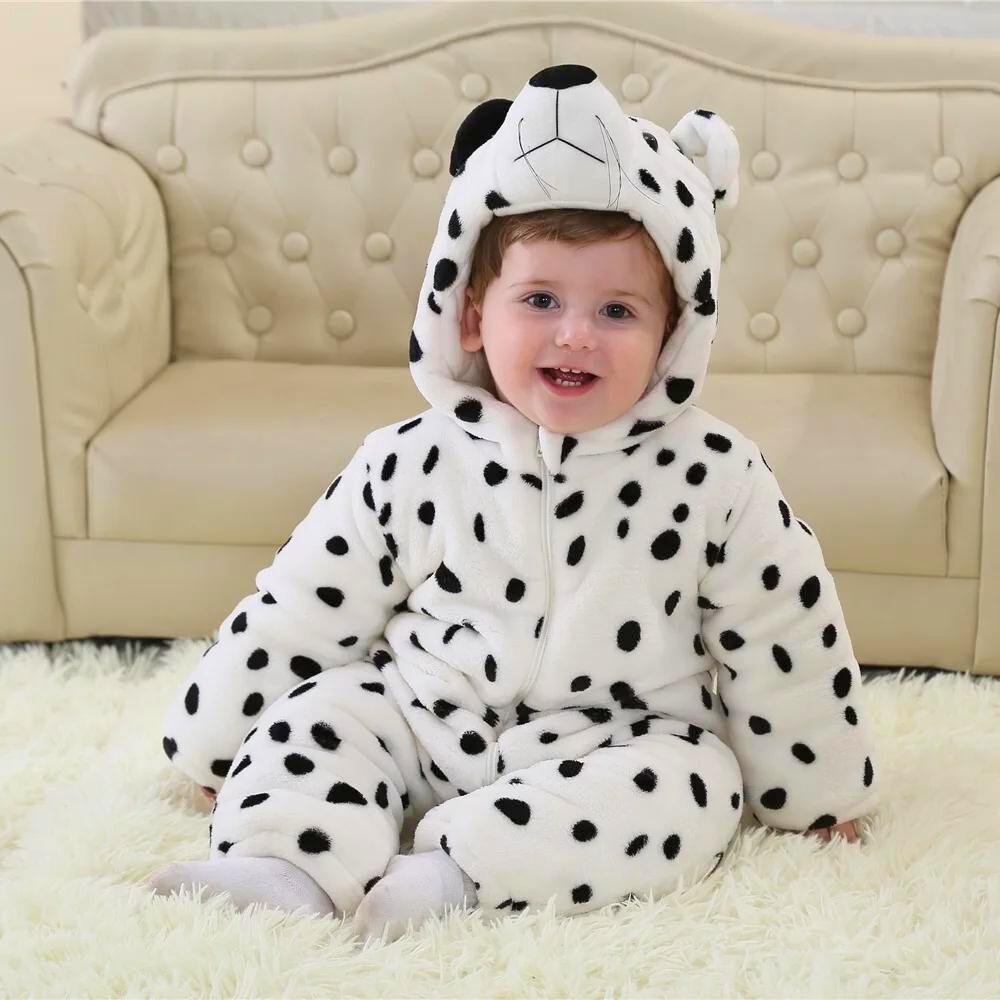 Piżama Onesie Kostium Przebranie Śpiochy Piesek Niemowlę 100: 85-90 Cm