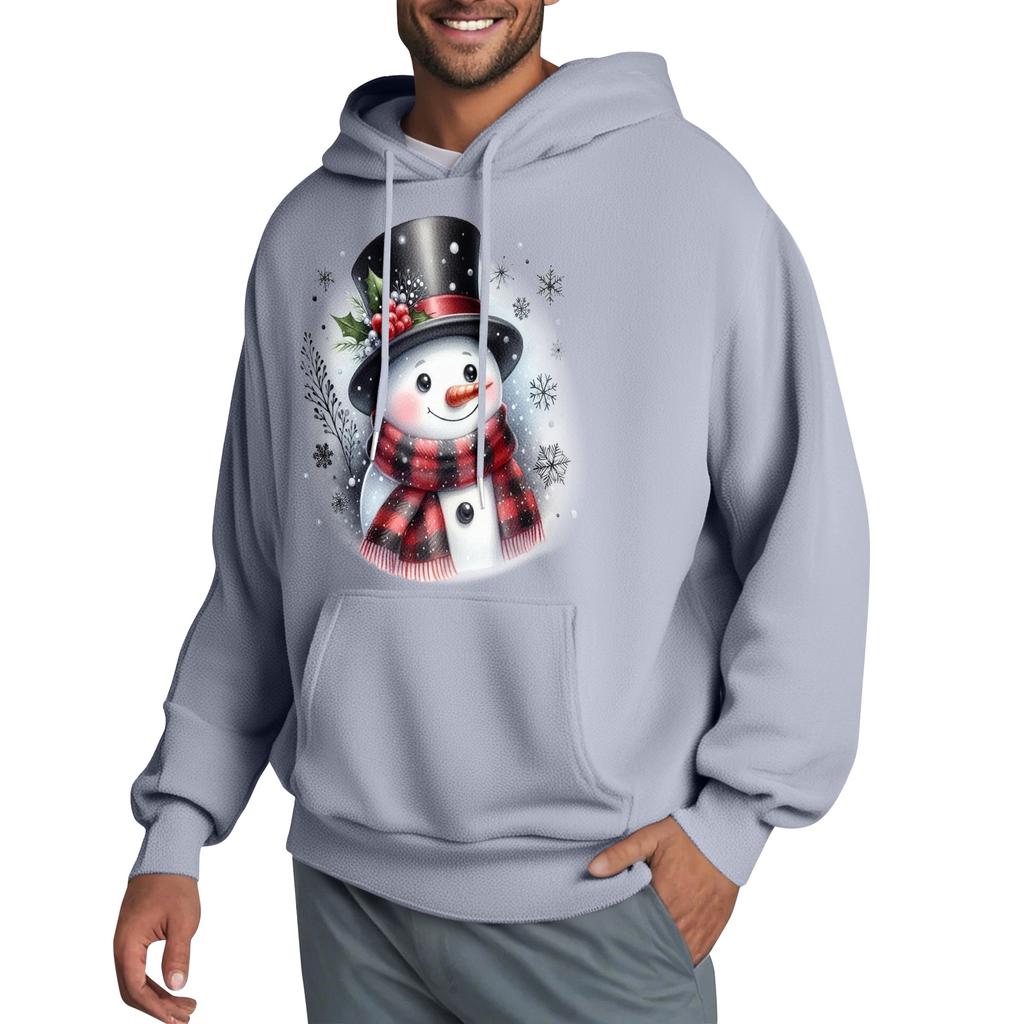 Men's Hooded Sweatshirt, Contrasting Color Sweatshirt, Sports   Casual Jacket