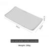 Stainless steel sushi plating dish hotel and restaurant face towel dish creative snack and side dish dish oval pastry dish