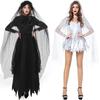 Elegant Ghost Bride Fancy Dress For Women Perfect For Halloween Horror Parties
