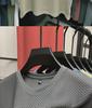 T-shirt da Uomo in Rete di Seta di Ghiaccio di Bambù - Manica Corta, Colore Unito, Fresca, Comoda, Casual, Versatile, alla Moda, Sottile, Top Estivo