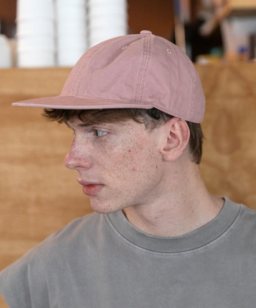 Chaebteo Standard Flat Ball Cap-Pink