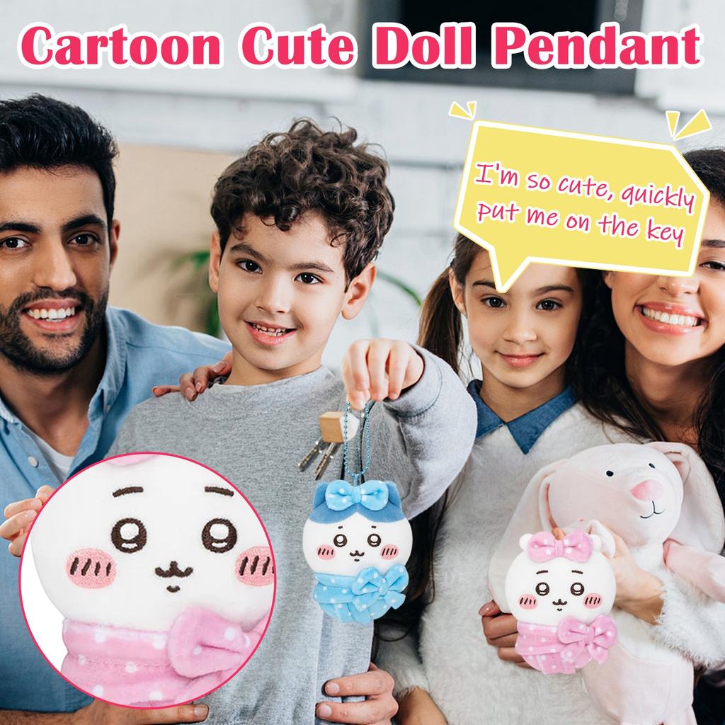 Cartoon Cute Doll Plush Toy Keychain Small Pendant