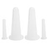 4Pcs Silicone Massage Cup Moisture Absorption Jar Face Cupping Cup Body Health Care