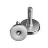 Stainless Steel Adjustable Furniture Feet Nylon Base Levelers, for Sofa, Table, Chair, Cabinet, Workbench of Leveling Feet