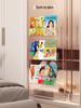 Creative Wall-Mounted Bookshelf: No-Drill Children's Book Display & Storage Rack