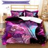 3pcs KPop Demon Hunters26 Design Cover Set - HD Printed Bedding with 1 Cover and 2 Pillowcases - Perfect for Home and Dorm Decor
