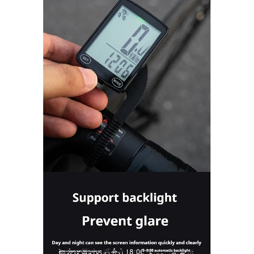 Wireless Bicycle Computer Touch Screen Bicycle Computer Mountain Bike Speedometer Cadence Sensor Gps For Bike Bike Accessories