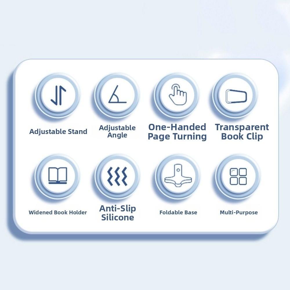 Folding Desk Books Stand Multifunctional Lifting Landing Book Holder  Music Score