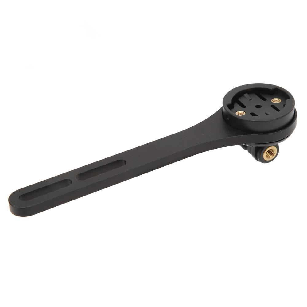 Black Bicycle Computer Mount with Screw Bike Computer Mount  Cycling Accessory Installation