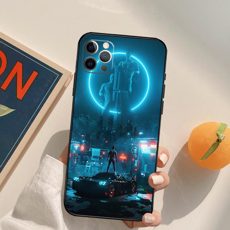 Cyberpunks Cover Case For iPhone 16 15 14 13 12 11 Pro Max XS XR X 12 13 Mini 16 15 Plus Fundas