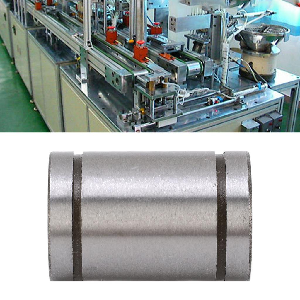 10 Pcs LM10LUU Linear Bearings Alloy Steel Linear Motion Ball Bearings for 3D Printer Engraving Machine