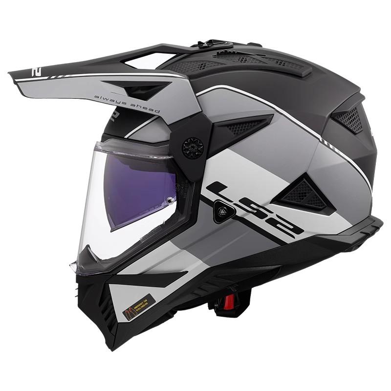 

LS2 Adventure Motorcycle Helmets ECE Track Rally Helmets Ls2 Mx 702 Casco PIONEER For Honda CRF1100L Africa Twin For KYM 1290 XXXL
