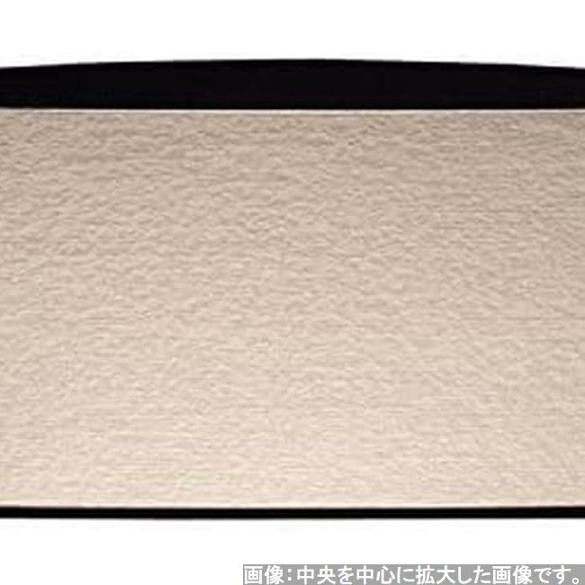 Made in Perfect as a 4 Shaku High Watarase Long Rectangular Wood Champagne Small x x J-kitchens Placemat, Japan, Gift, Tray, (1.5 ft) Rim, Grain,