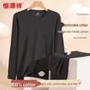 Hengyuanxiang Women's Antibacterial Pure Cotton Thermal Underwear Set
