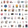 110 New Styles Love In Paris Graffiti Stickers Waterproof Suitcase Mobile Phone Skateboard Stickers