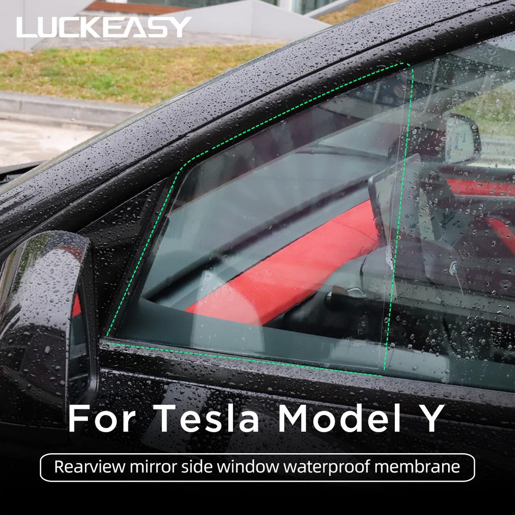 For Tesla Model 3 Model Y X S 2017- Car Side Rearview Mirror Waterproof Anti-Fog Film Side Window Glass Film