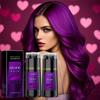 1/2 Pack Purple Hair Dye Shampoo 3-in-1 - Easy Coloring, Glycerin Moisturizing, Long-Lasting Color for All Hair Types