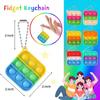 Rat Exterminator Mini Keychain Pendant Backpack Pendant Finger Bubble Music Decompression Toys Fidgettoys