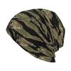 Tiger Stripe Camouflage Military Camo Slouchy Beanie Hats for Men Women Autumn Winter Warm Knit Hat Bonnet Cap Skullies Beanies