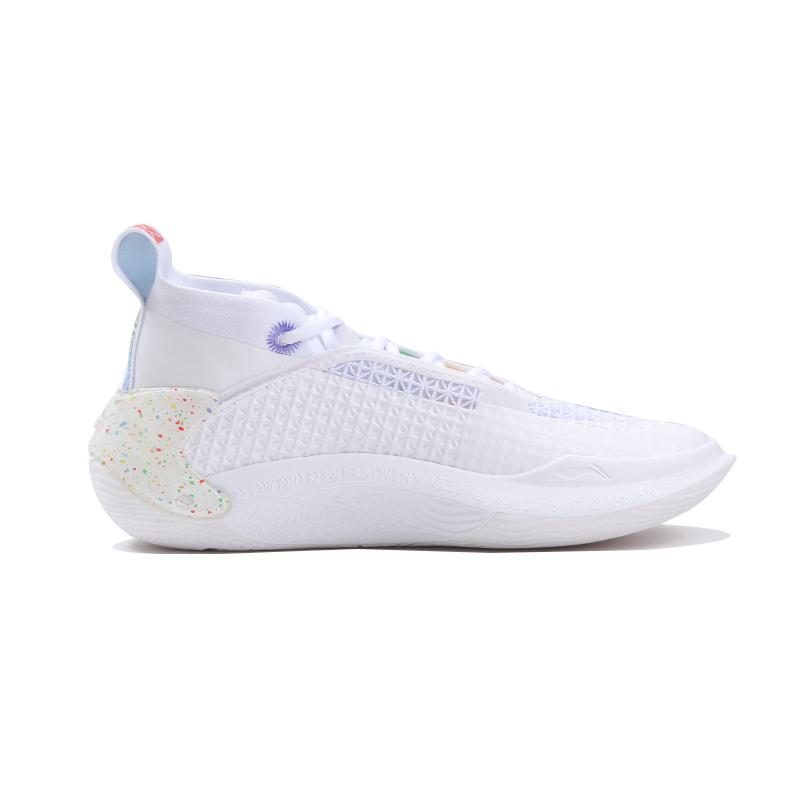 Li Ning WOW11 Dämpfung, Rutschfest, Abriebfest, Halt, Leicht, Rückprall Mittelhohe Basketballschuhe ABAU049-31